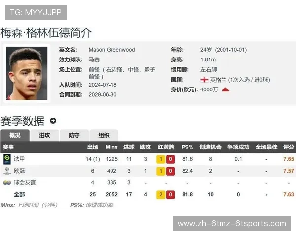 法甲球队核心球员分析及赛季表现评估